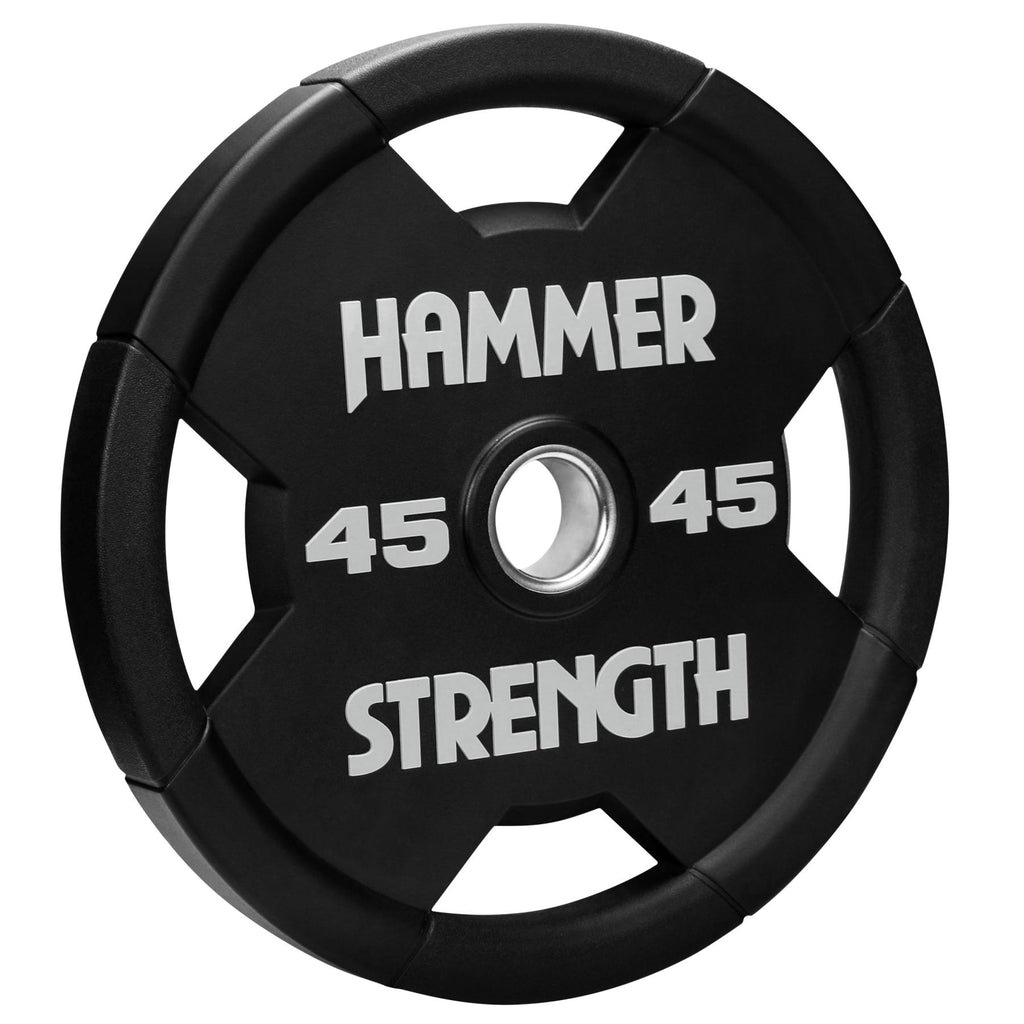 Hammer Strength Urethane Round Olympic Plates
