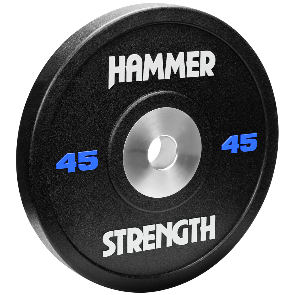 Hammer Strength Urethane Black Bumpers